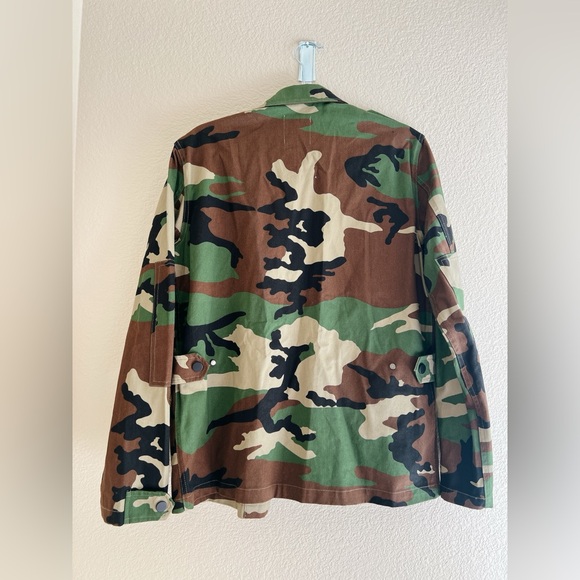 🆕Sandro Paris GI Cotton Shirt Jacket - Picture 9 of 9